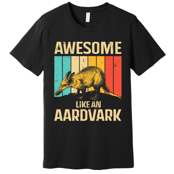 Cool Aardvark For Women Animal Aardvark Lover Premium T-Shirt