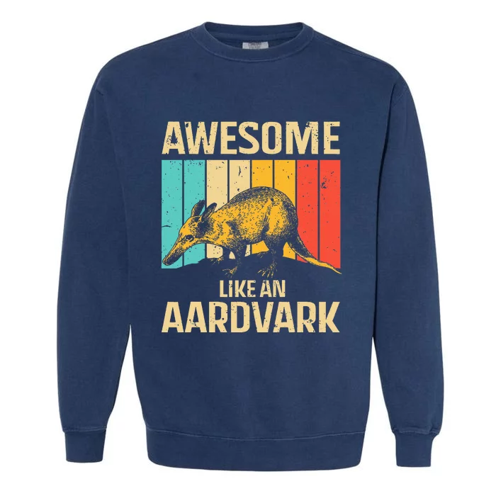 Cool Aardvark For Women Animal Aardvark Lover Garment-Dyed Sweatshirt