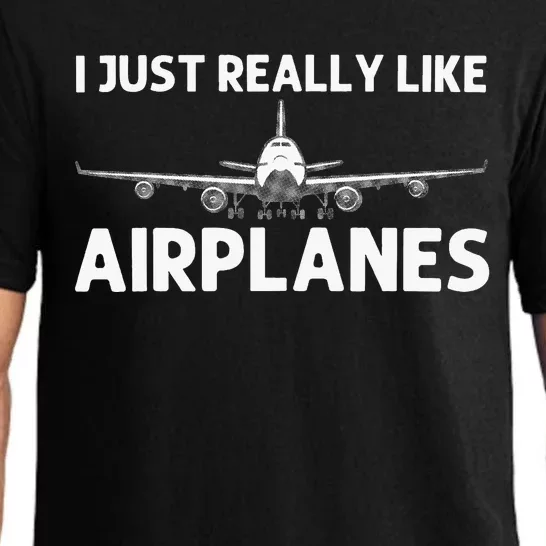 Cool Airplane For Aviation Plane Airplane Pilot Pajama Set