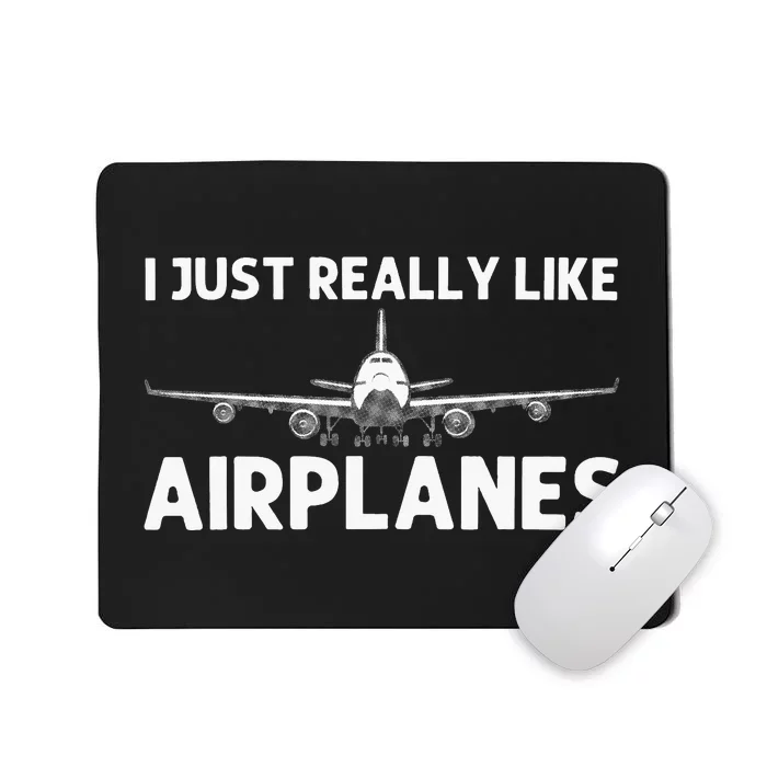 Cool Airplane For Aviation Plane Airplane Pilot Mousepad