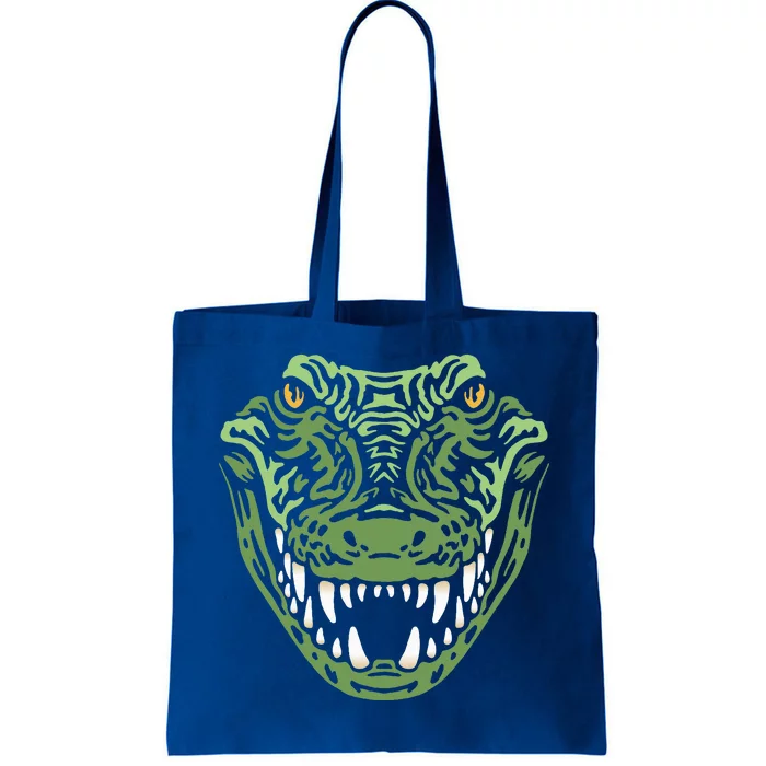 Crocodile Alligator Face Crocodiles Gator Tote Bag