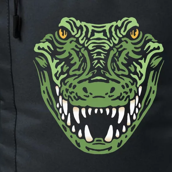 Crocodile Alligator Face Crocodiles Gator Daily Commute Backpack