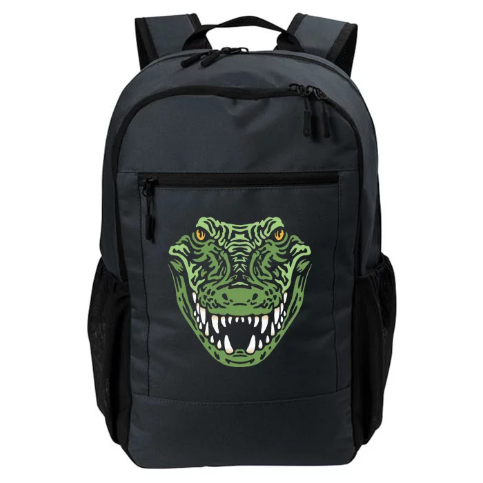 Crocodile Alligator Face Crocodiles Gator Daily Commute Backpack