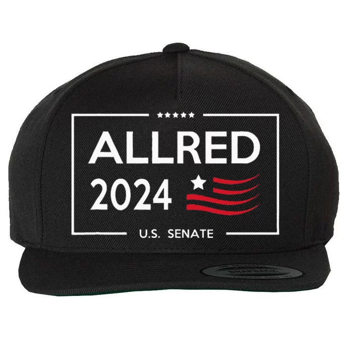 Colin Allred For Senate Texas 2024 Wool Snapback Cap