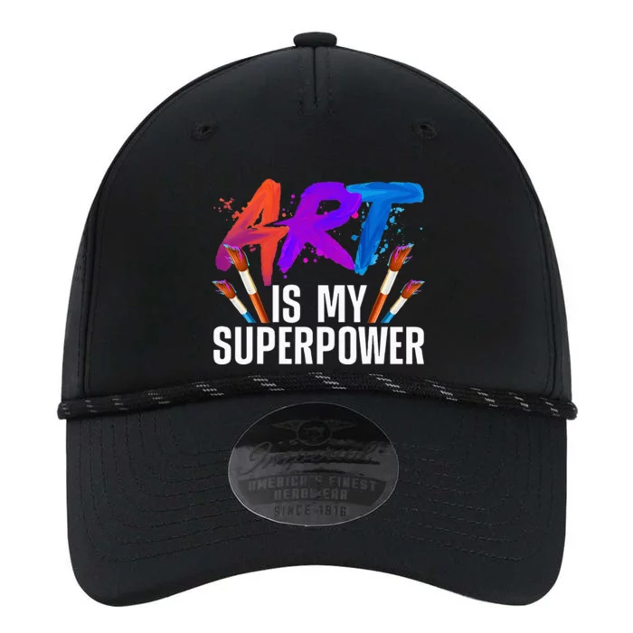 Cool Art For Wo Art Teacher Artist Painter Superpower Performance The Dyno Cap