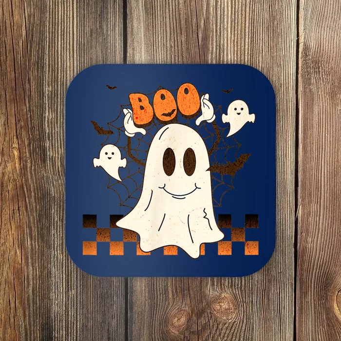 Cute And Funny Halloween Boo Ghost Coaster