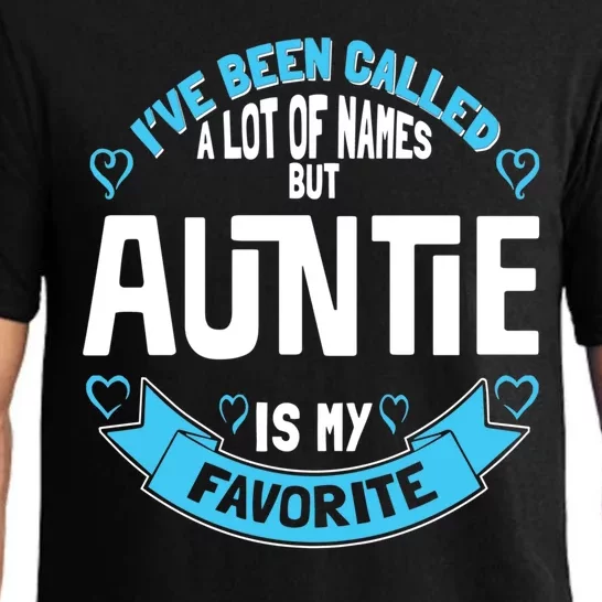 Cute Auntie For Grandmother Gift For Auntie! Gift Pajama Set