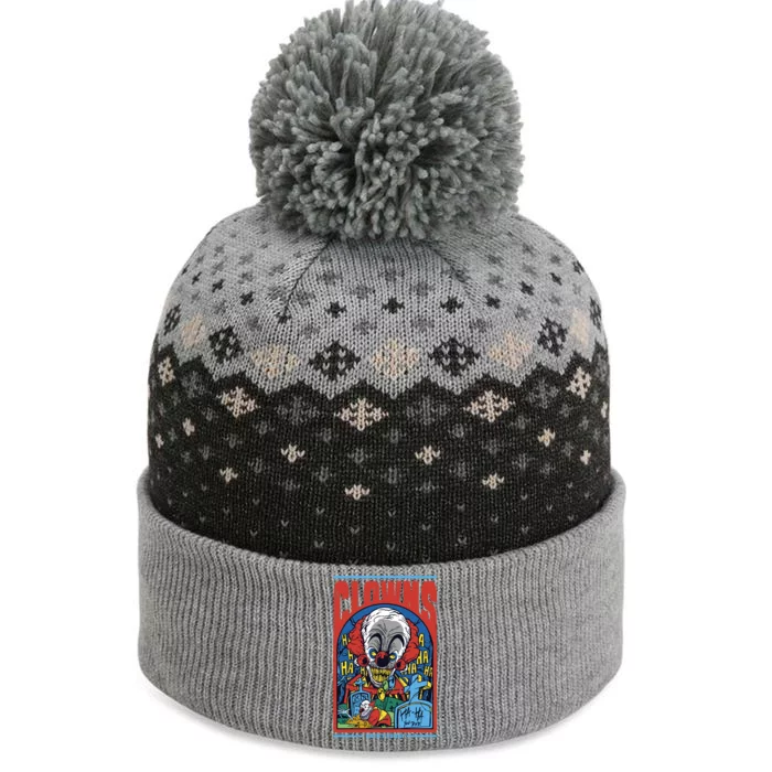 Clowns Aren't Funny Horror The Baniff Cuffed Pom Beanie