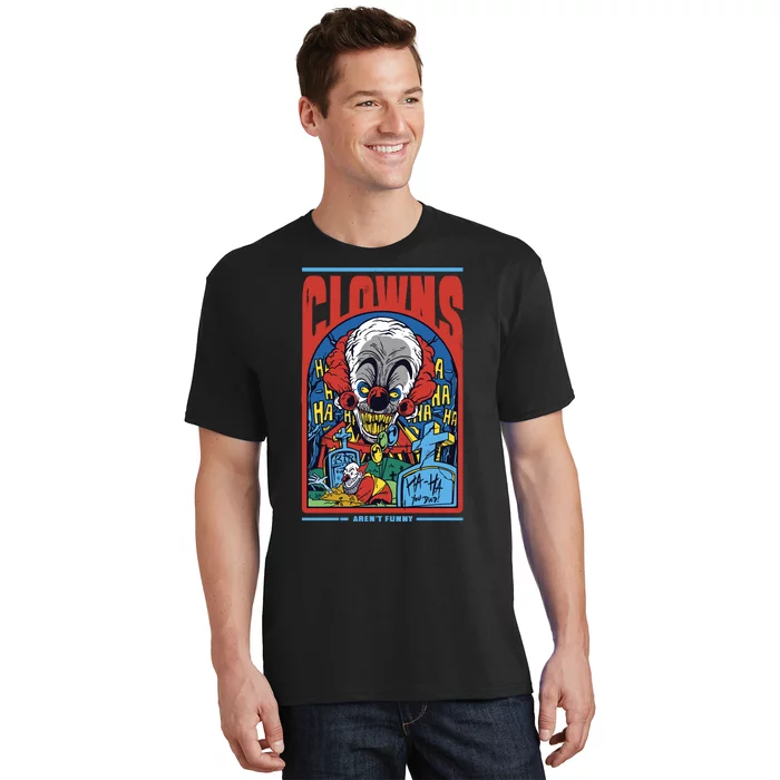 Clowns Aren't Funny Horror T-Shirt