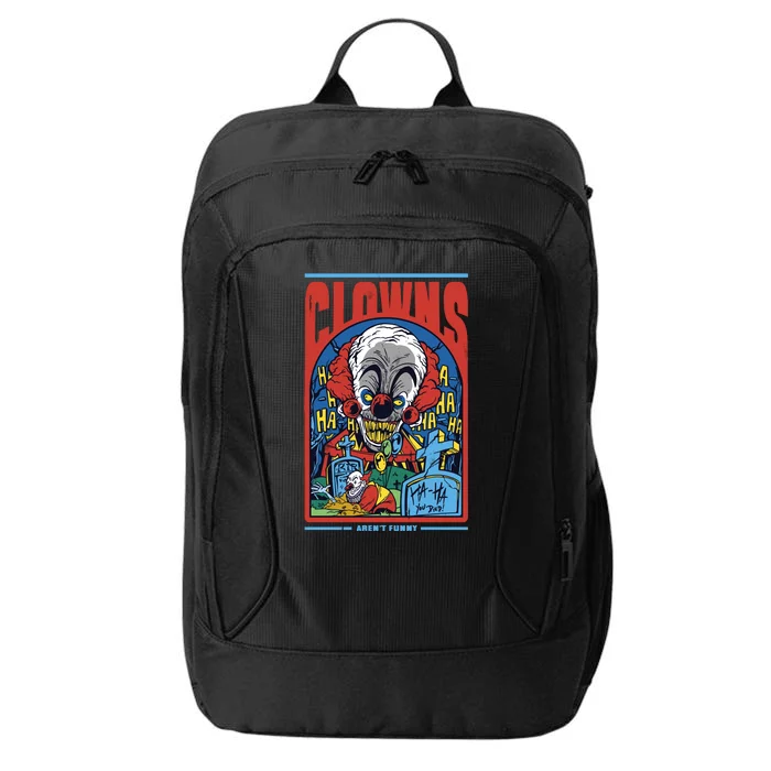 Clowns Aren't Funny Horror City Backpack