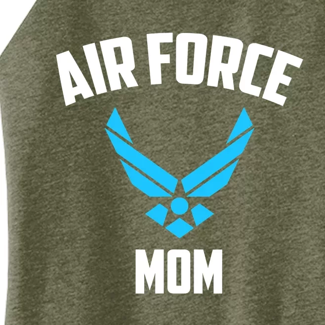 Cool Air Force Mom Best Proud Military Veteran Women’s Perfect Tri Rocker Tank