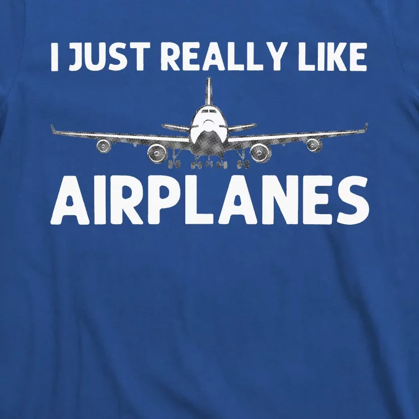 Cool Airplane For Aviation Plane Airplane Pilot T-Shirt