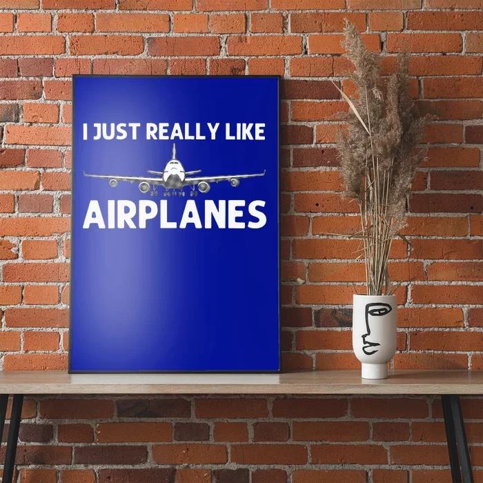 Cool Airplane For Aviation Plane Airplane Pilot Poster