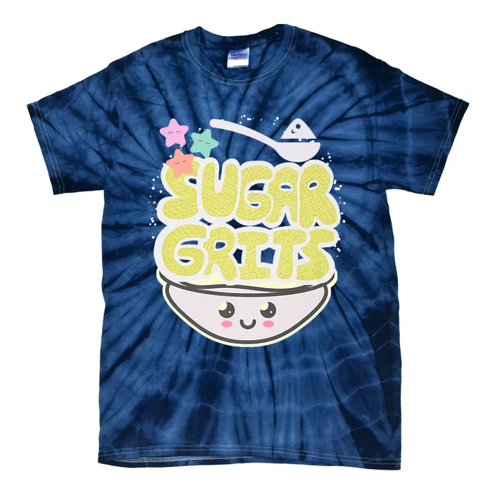 Cute And Funny Sugar And Grits Foodie Tie-Dye T-Shirt