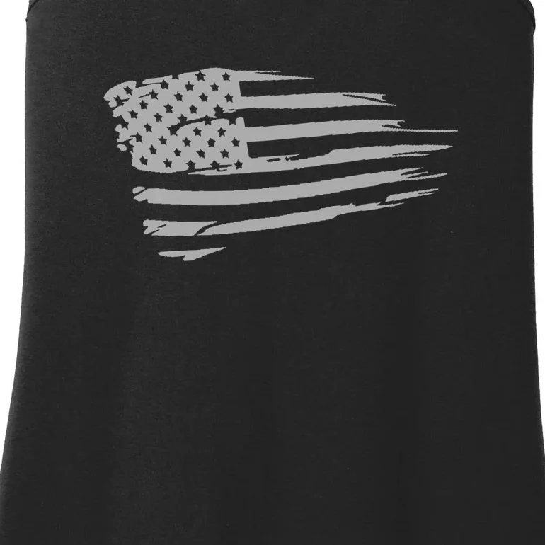 Classic American Flag Cool Patriotic American Flag For You Ladies Essential Tank