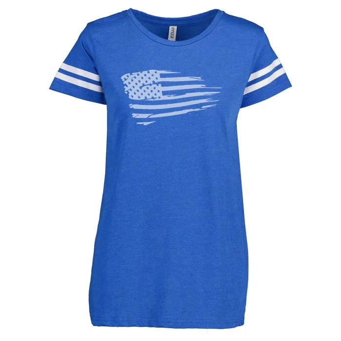 Classic American Flag Cool Patriotic American Flag For You Enza Ladies Jersey Football T-Shirt