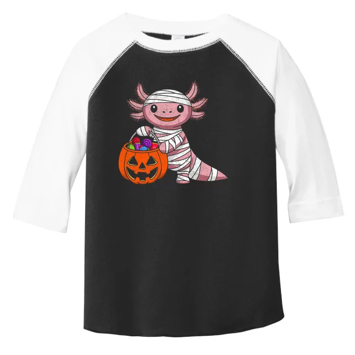 Cute Axolotl Funny Halloween Costum Toddler Fine Jersey T-Shirt