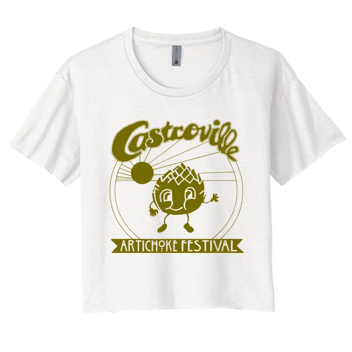 Castroville Artichoke Festival Women's Crop Top Tee