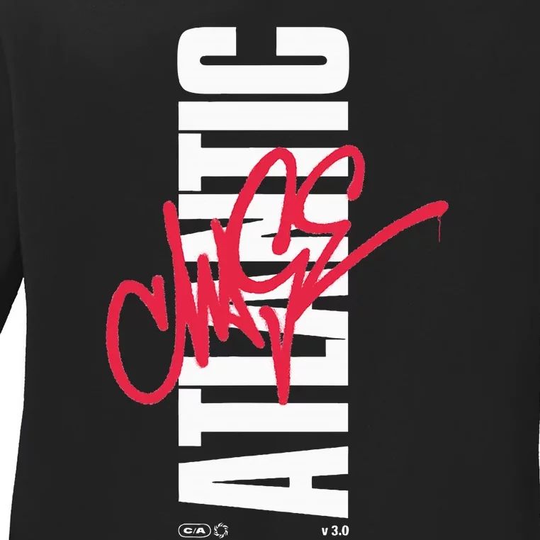 Chase Atlantic Graffiti Ladies Long Sleeve Shirt