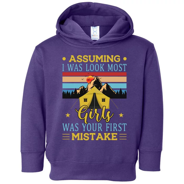 Camping Adventures Graphic Toddler Hoodie