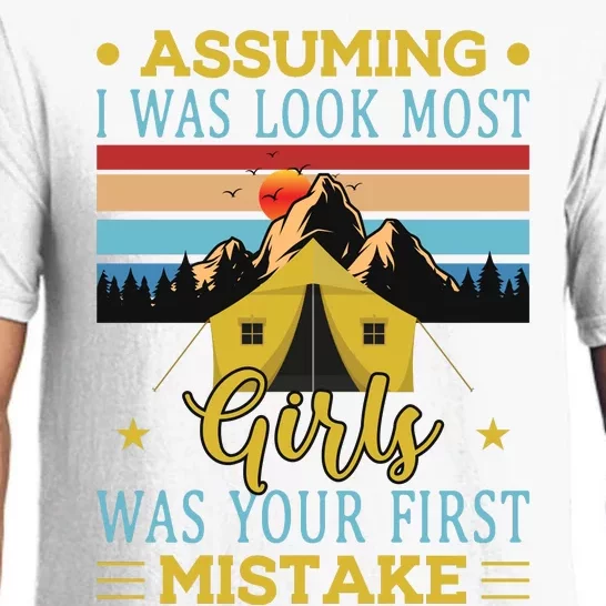 Camping Adventures Graphic Pajama Set