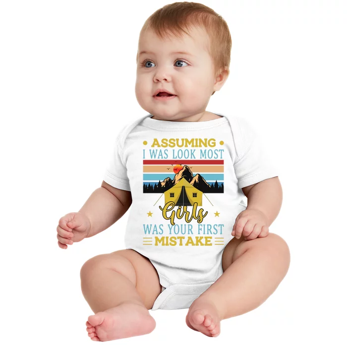 Camping Adventures Graphic Baby Bodysuit