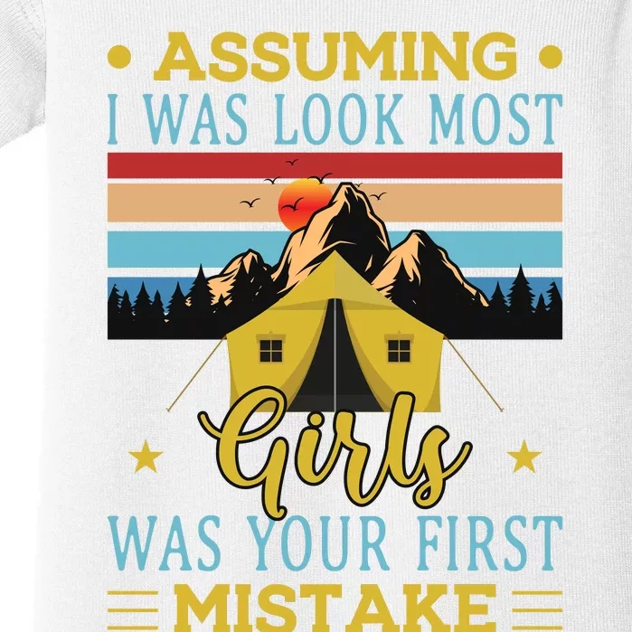 Camping Adventures Graphic Baby Bodysuit