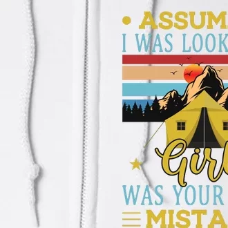 Camping Adventures Graphic Full Zip Hoodie