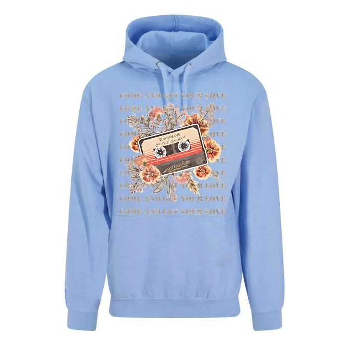 Come And Get Your Love Floral Guardian Music Unisex Surf Hoodie