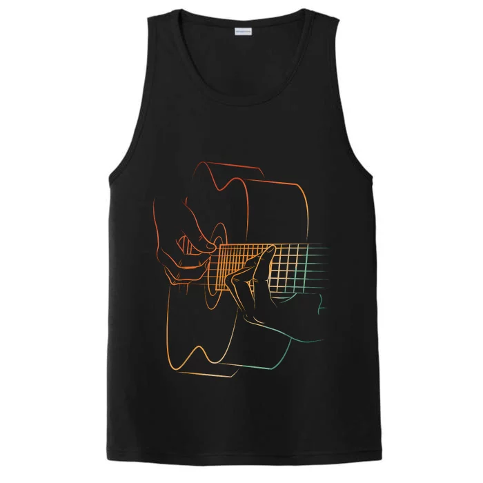 Cool Acoustic Guitar Acoustic Guitar Player Performance Tank