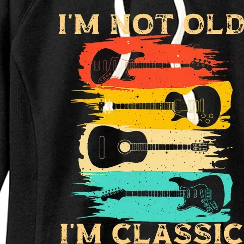 Cool Acoustic Guitar For Acoustic Guitar Player Women's Fleece Hoodie