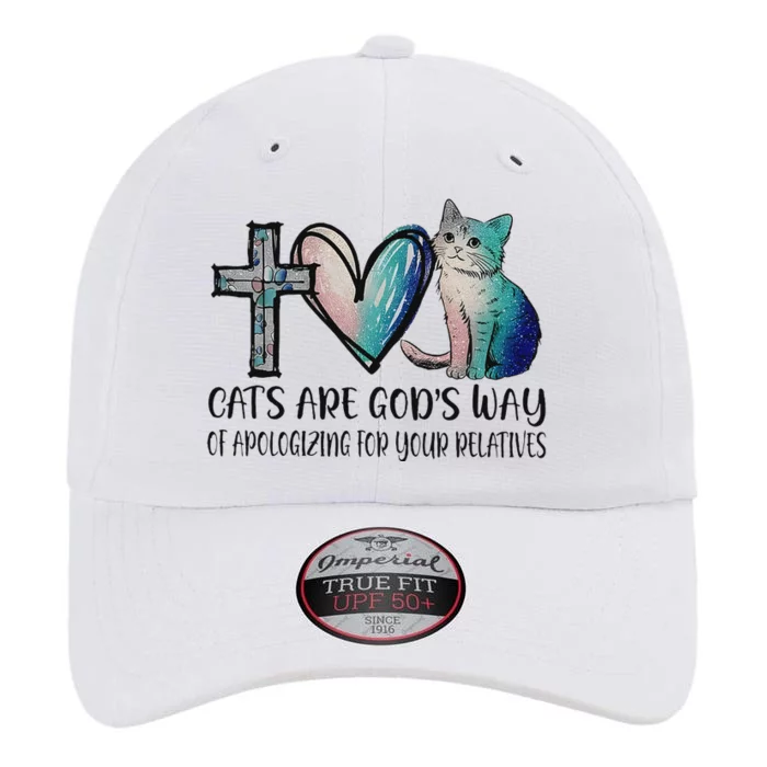 Cats Are GodS Apology Funny Design The Original Performance Cap