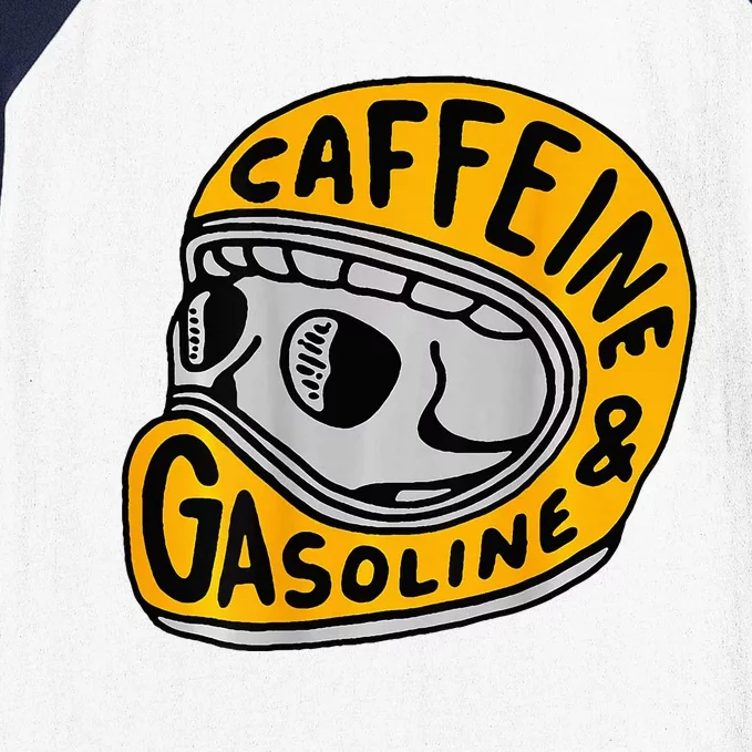 Caffeine And Gasoline Baseball Sleeve Shirt