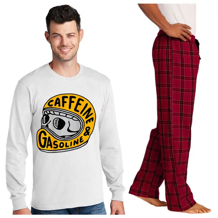 Caffeine And Gasoline Long Sleeve Pajama Set