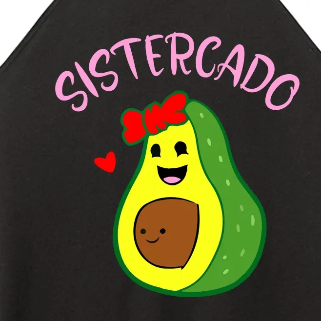 Cute Avocado Girl Face Happy Day Me You Brother Sistercado Women’s Perfect Tri Rocker Tank