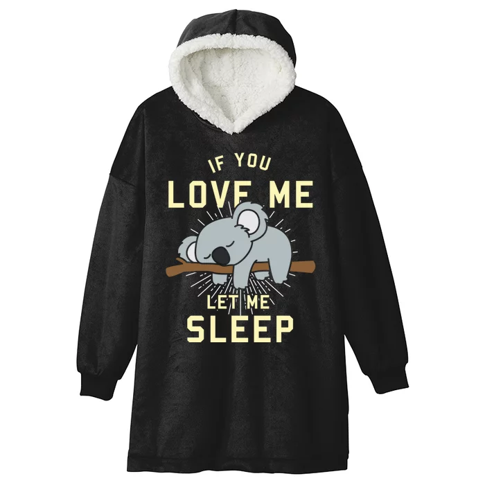 Cute Animal Gift Idea Sleeping Koala Hooded Wearable Blanket