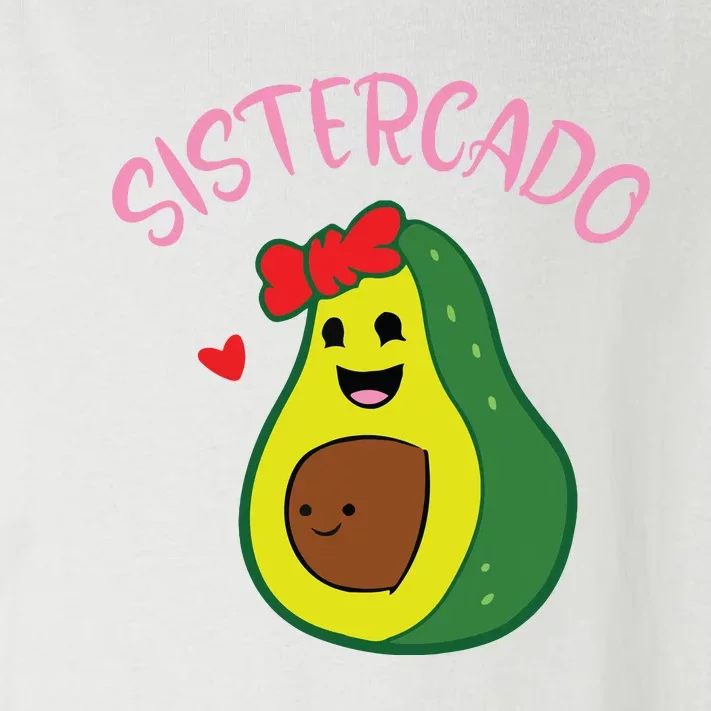 Cute Avocado Girl Face Happy Day Me You Brother Sistercado Toddler Long Sleeve Shirt