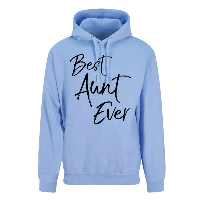 Cute Aunt Gift From Niece And Nephew Awesome Best Aunt Ever Funny Gift Unisex Surf Hoodie