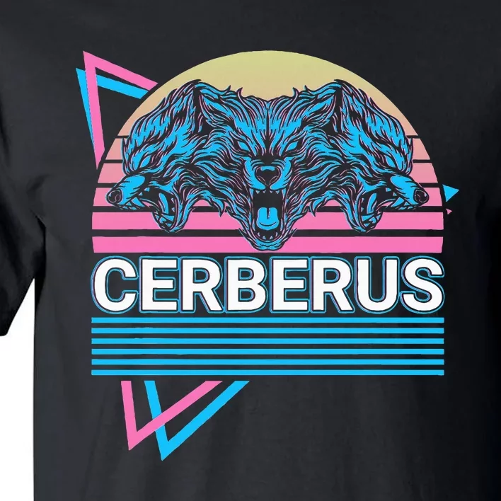 Cerberus Ancient Greek Mythology Retro Tall T-Shirt