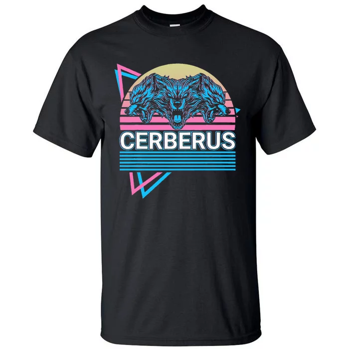 Cerberus Ancient Greek Mythology Retro Tall T-Shirt