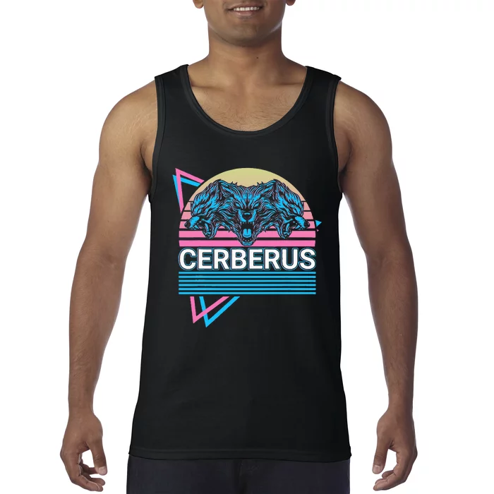 Cerberus Ancient Greek Mythology Retro Tank Top