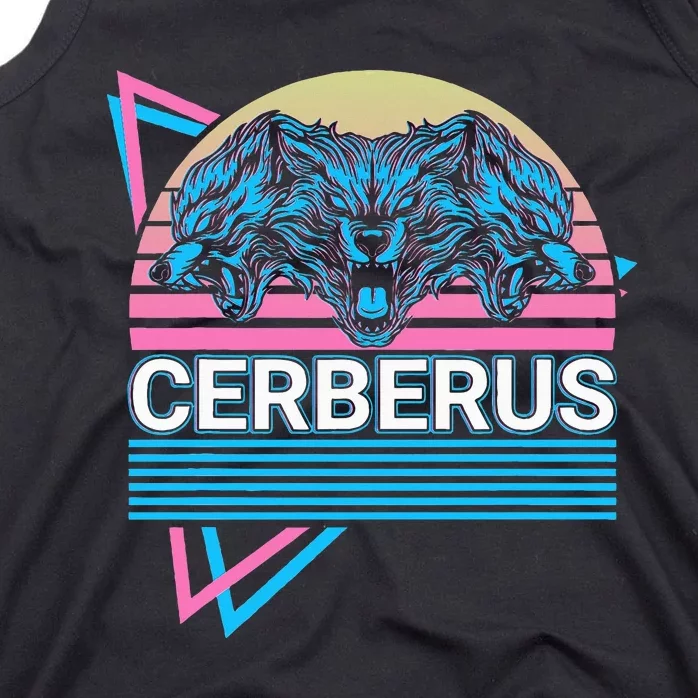 Cerberus Ancient Greek Mythology Retro Tank Top