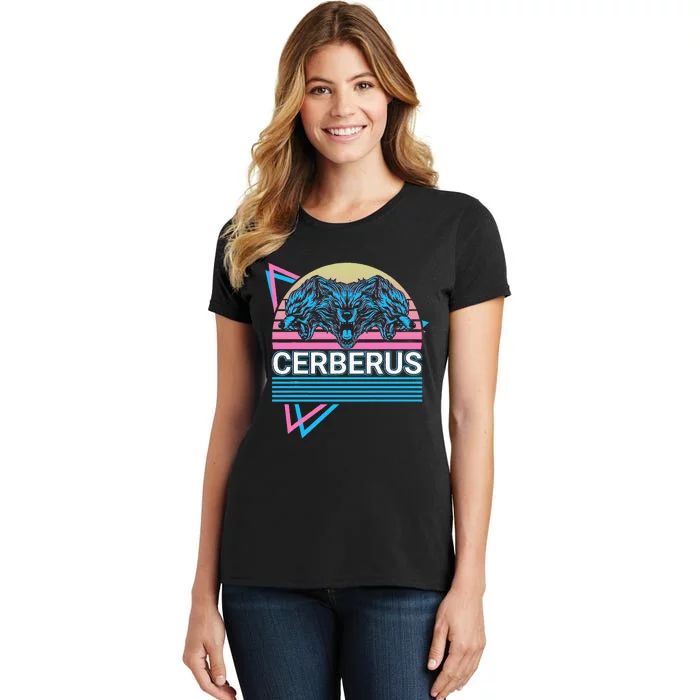 Cerberus Ancient Greek Mythology Retro Women's T-Shirt