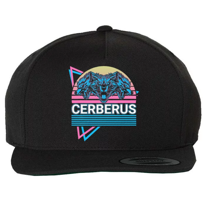 Cerberus Ancient Greek Mythology Retro Wool Snapback Cap