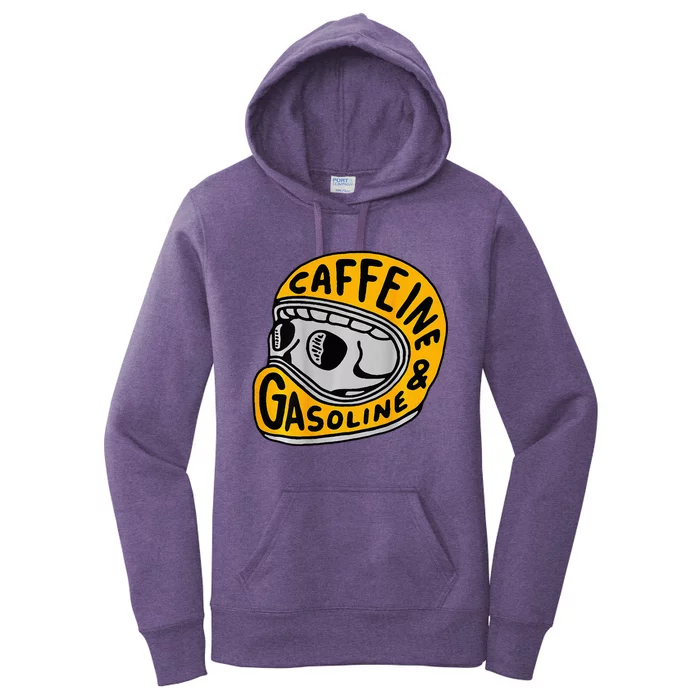 Caffeine And Gasoline Women's Pullover Hoodie