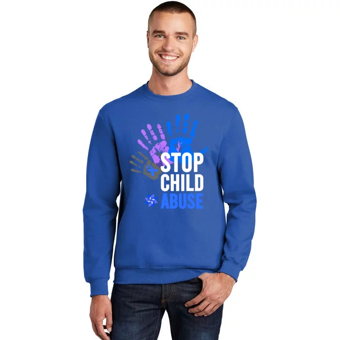 Child Abuse Gift Stop Abuse Prevention Awareness Gift Sweatshirt