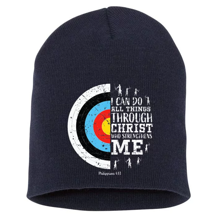 Cute Archery Gifts Short Acrylic Beanie