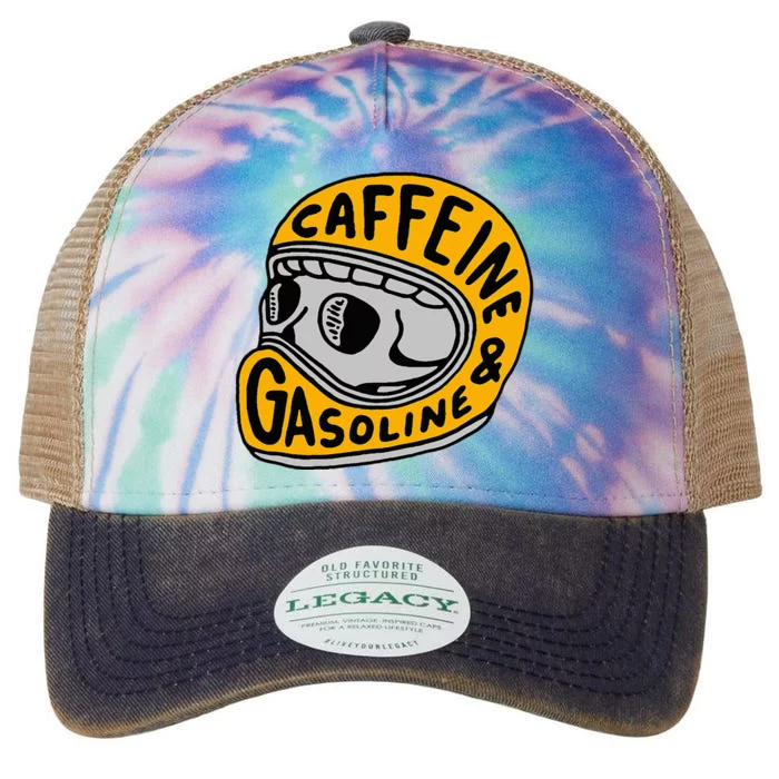 Caffeine And Gasoline Legacy Tie Dye Trucker Hat