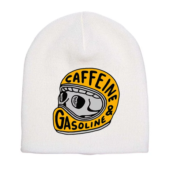 Caffeine And Gasoline Short Acrylic Beanie