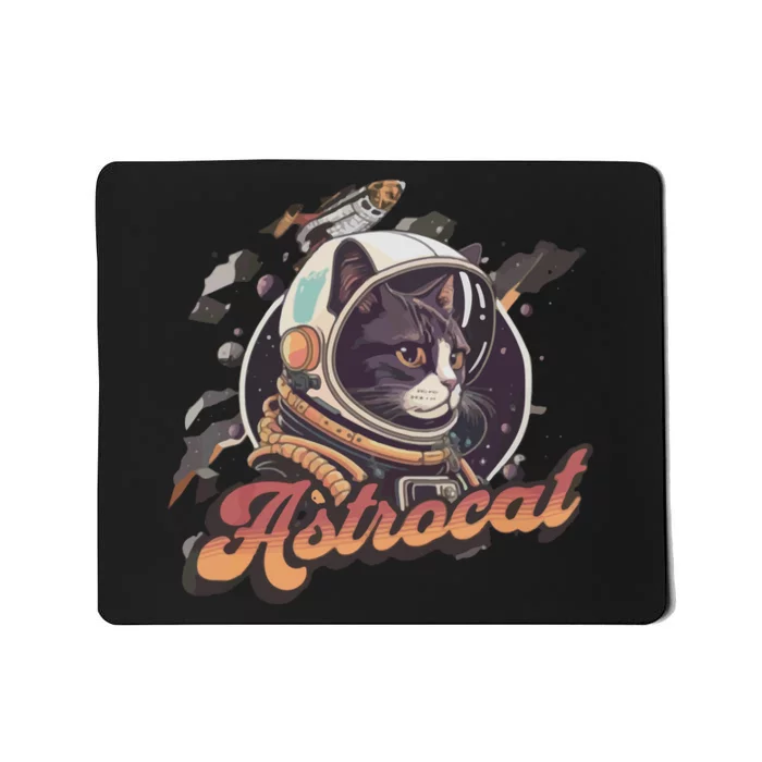 Cat Astrocat Gift For Loved One Mousepad